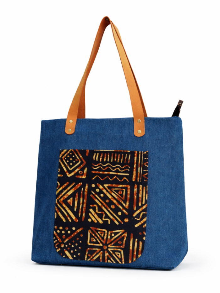 Denim Tote Bag
