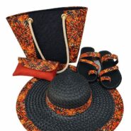 African Print Handbag