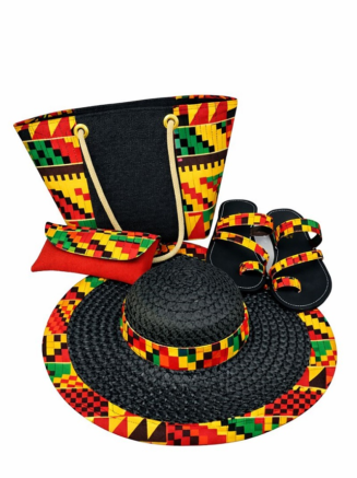 African Print Handbag