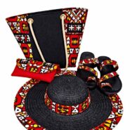 African Print Handbag