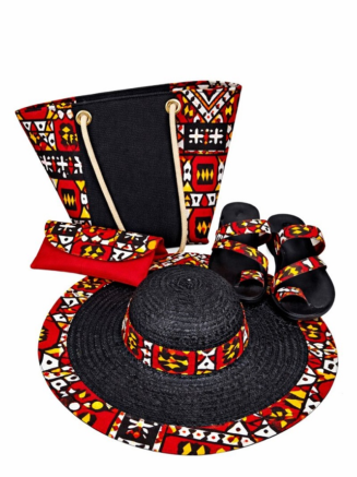 African Print Handbag