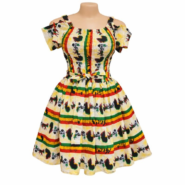 Womens-Pan-African-Stripe-Print-Smocked-Skater-Dress.webp