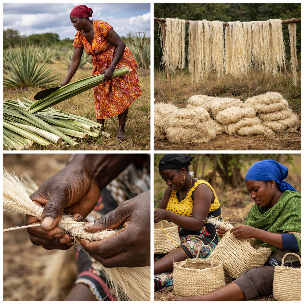 workmanship The Story Behind Handwoven Sisal Bags in Kenya
