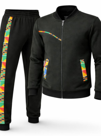 African Print Tracksuit Set