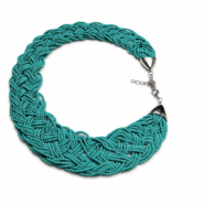 Handcrafted African Beaded Statement Necklace