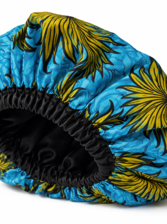 African Print Head Bonnets
