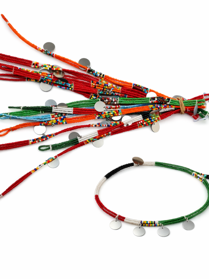 Heritage Charm Beaded Anklet Heritage Charm Beaded Anklet