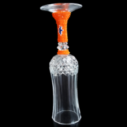 Maasai Beaded Crystal Champagne Flute
