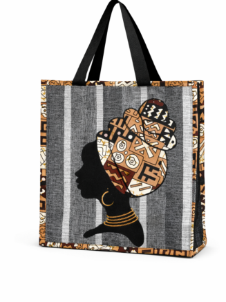 Mama Africa Tribal Headwrap Tote Bags