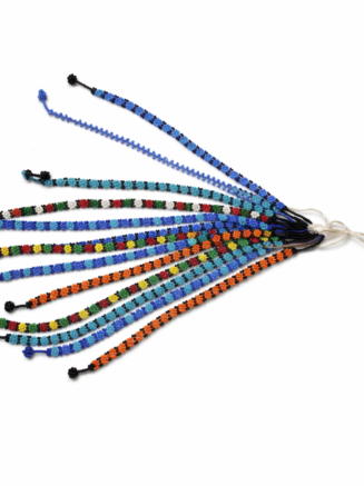 Ocean Wave Beaded Anklet