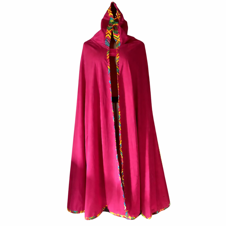 Wholesale Afrocentric Long Hooded Poncho – MOQ 10pieces