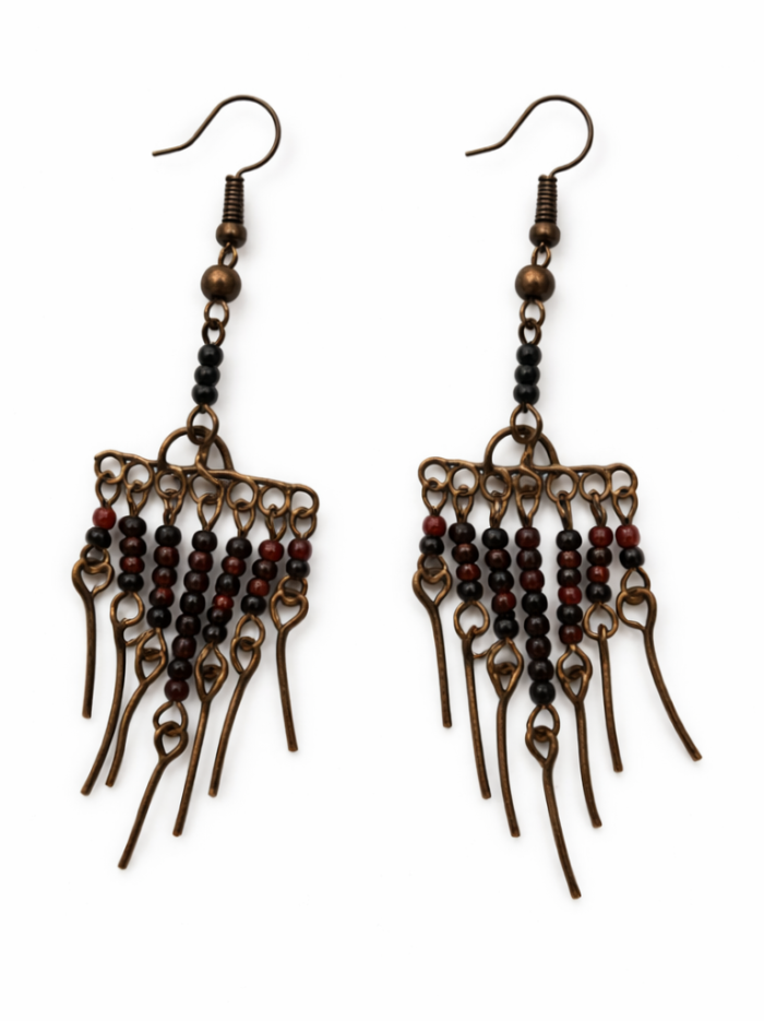 Wholesale Antique Bronze Chandelier Earrings