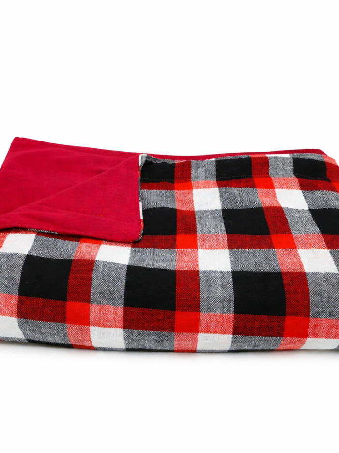 Wholesale Buffalo Plaid Fleece Blanket