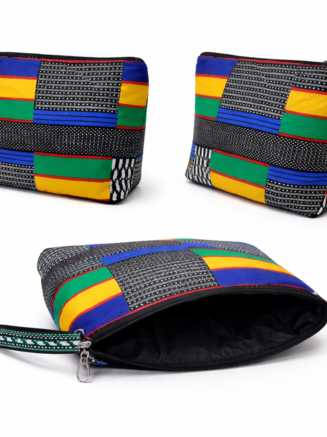 Wholesale Heritage Ankara Zipper Pouch