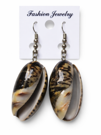 Wholesale Natural Cowrie Shell Drop Earrings