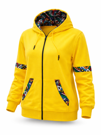 Wholesale-Yellow-African-Print-Zip-Up-Hoodie-327x437 Home