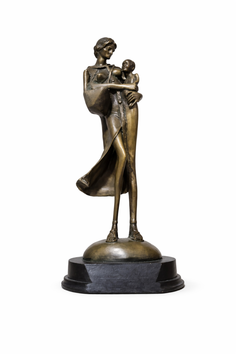 Wholesale Abstract Mother and Child Bronze Sculpture – Price Per Sculpture| MOQ 10 Pieces