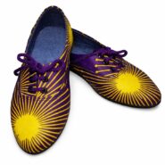 Ankara Lace-Up Shoes