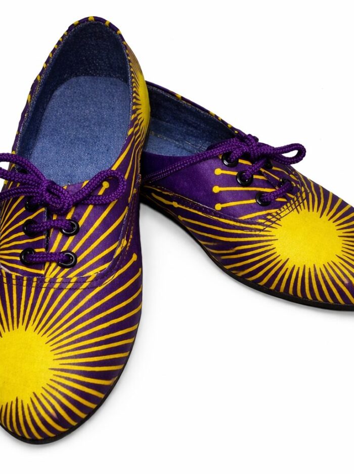 Ankara Lace-Up Shoes Ankara Lace-Up Shoes