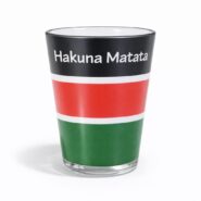 Hakuna Matata Kenya Flag Souvenir Shot Glass
