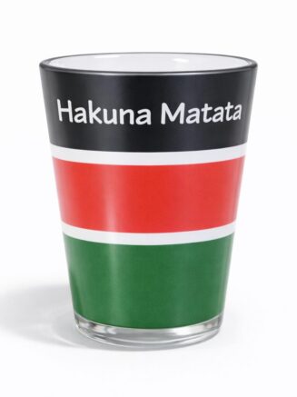 Hakuna Matata Kenya Flag Souvenir Shot Glass