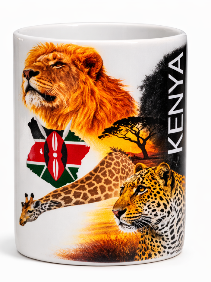 Kenya Safari Wildlife Mug