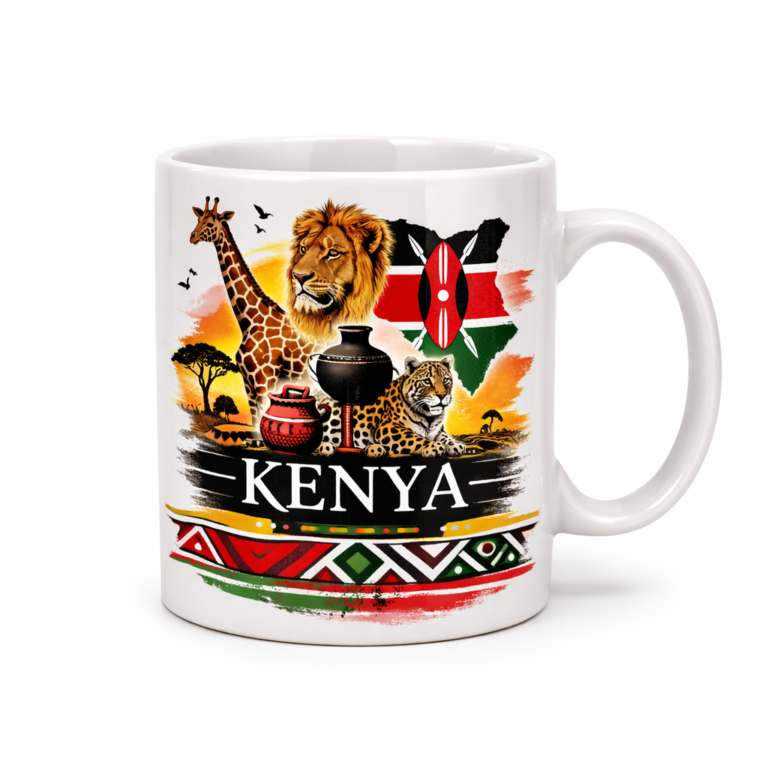 Wholesale Kenya Safari Wildlife Mug – Price Per Mug| MOQ 6 Pieces