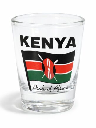 Kenyan Flag Souvenir Shot Glass
