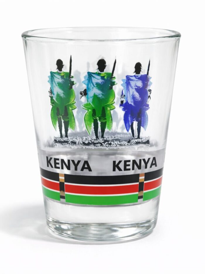 Maasai Heritage Kenya Shot Glass