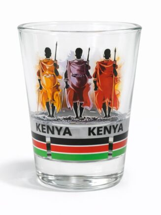 Sunset Maasai Kenya Shot Glass