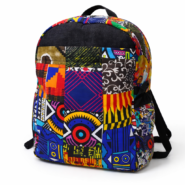 African Patchwork Backpack