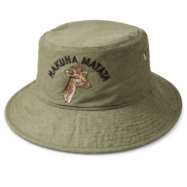 Wholesale Hakuna Matata Safari Bucket Hat – MOQ 100 pieces