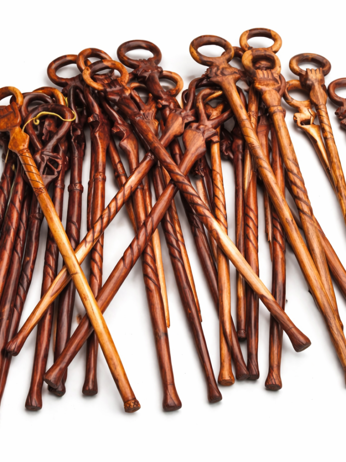 Wholesale Hand-Carved African Wooden Walking Sticks Wholesale Hand-Carved African Wooden Walking Sticks