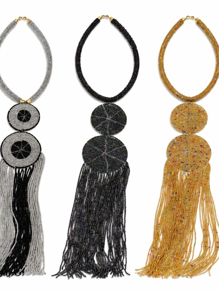 Wholesale Maasai Beaded Fringe Statement Necklaces Wholesale Maasai Beaded Fringe Statement Necklaces