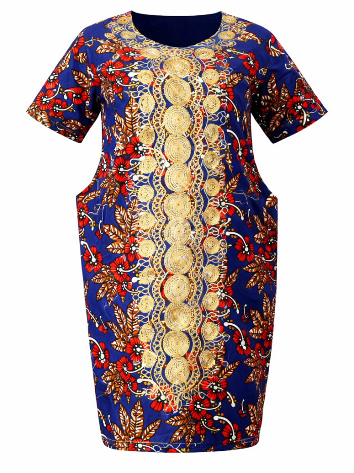 Wholesale Regal Heritage Ankara Midi Dress